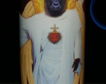 Harambe Prayer Candles - Pet Celebrity Prayer Candles - 20% goes to World Wildlife Fund