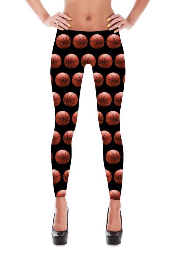 Basketball Leggings Basketball print Leggings Basketball