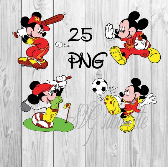 Items similar to Mickey Mouse 25 PNG file, Disney Vinyl