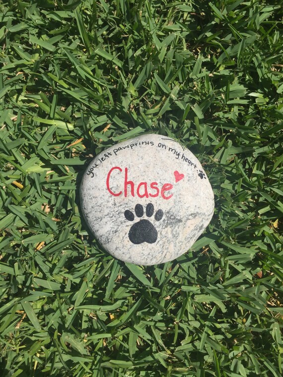 Pet Memorial Garden Stone large custom pet memorial stone