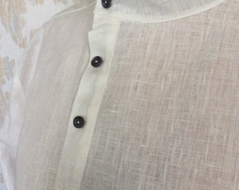 Linen shirt men's, Linen summer shirt, Long sleeve linen shirt, Summer linen shirt, Linen shirt, Linen men's shirt, White linen shirt.