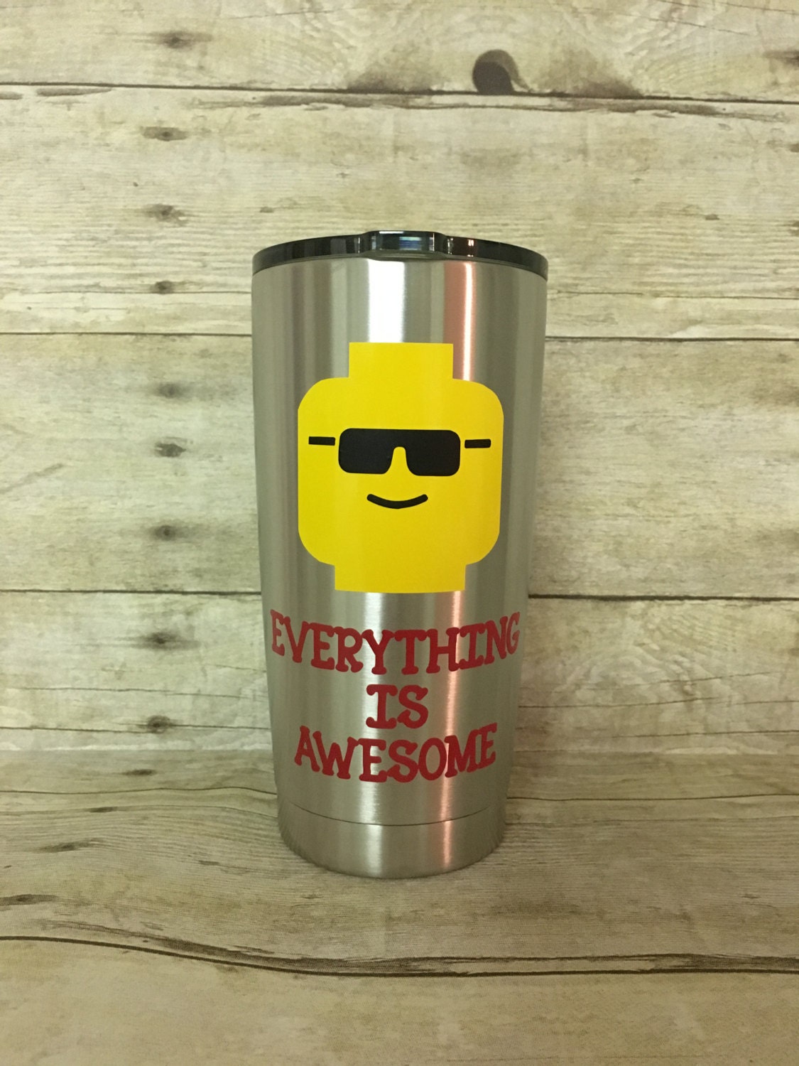 LEGO Inspired Tumbler LEGO Cup Stainless Tumbler Everything