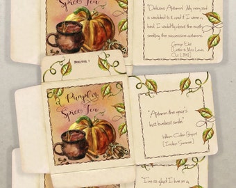 Printable Recipe Card Kit Gift Tag Set by MyDigitalDaydream