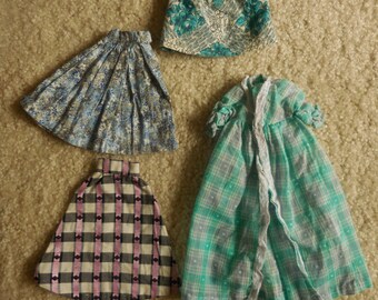 Four Piece Vintage Barbie Clothes