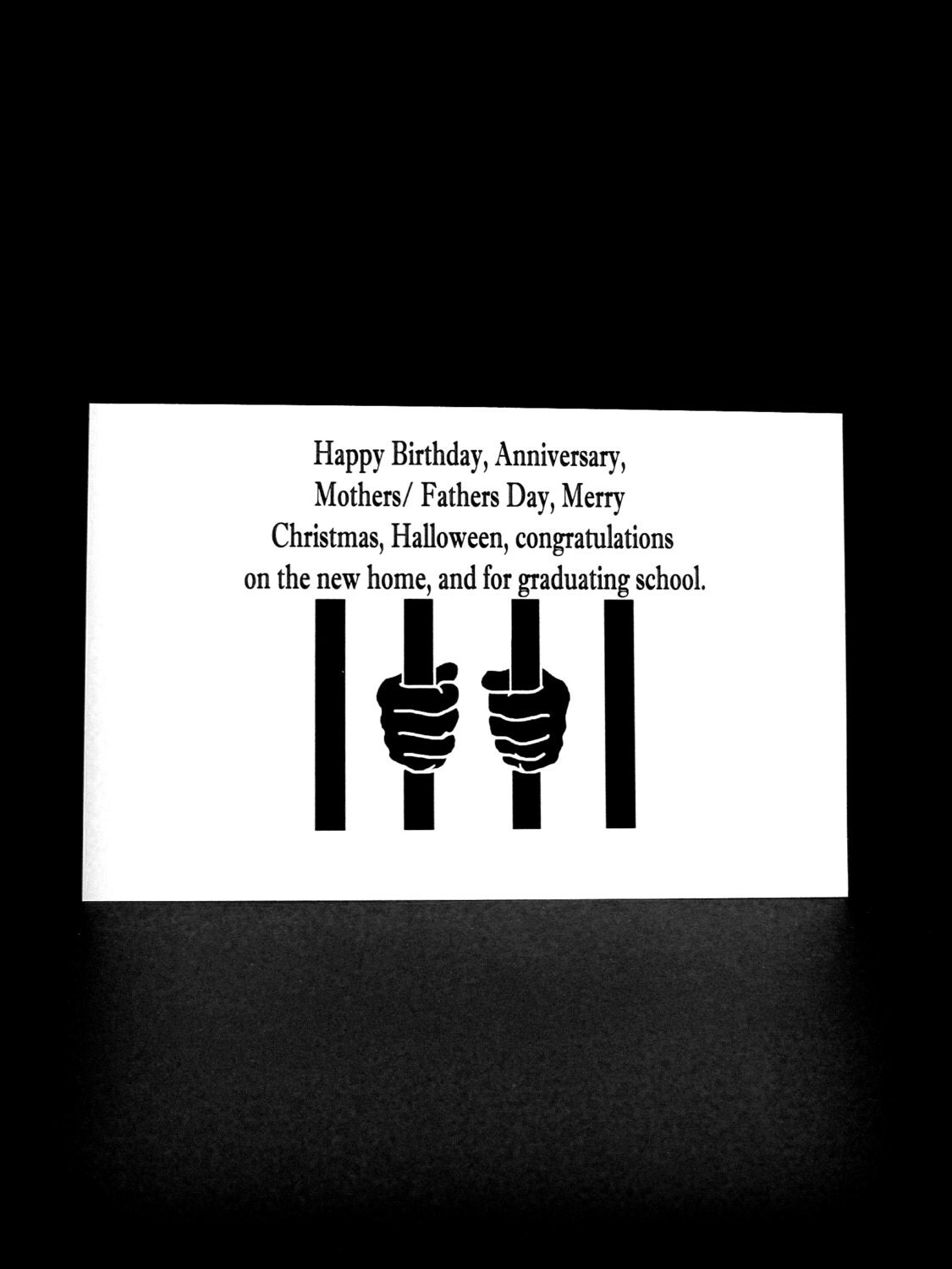  Funny Prison Card Prison Greeting Card Convict Card Prison 