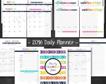 Direct Sales Planner Printable PDF 8.5 x 11 A4 by TintsAndPrints