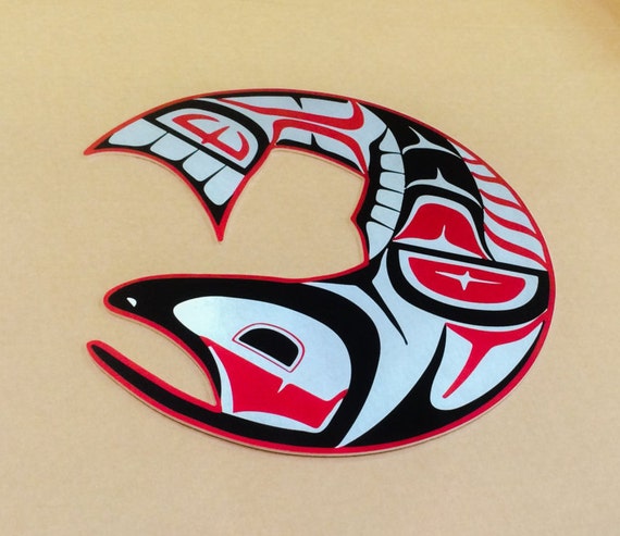 Native American Salmon Symbol