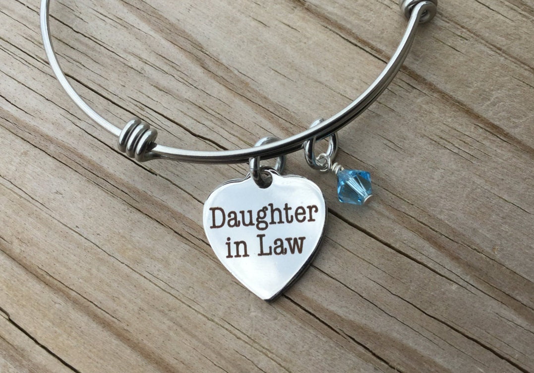 Daughter in Law Charm Bracelet Daughter in law