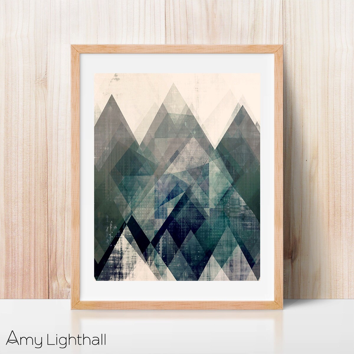 Scandinavian print Scandinavian poster art blue art