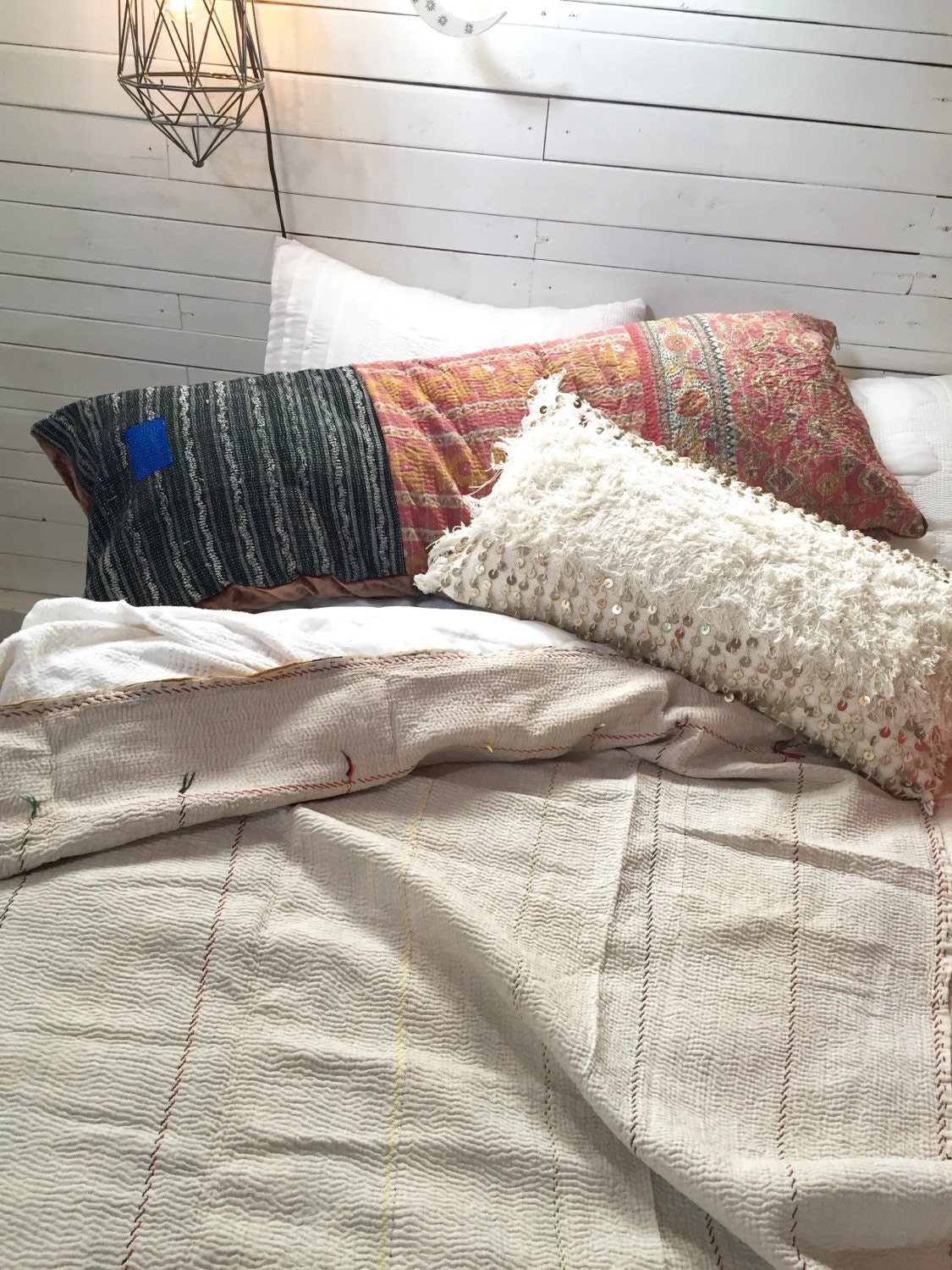 Body Pillow Boho Pillow Bohemian Bedding Pregnancy Gift