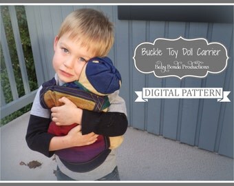 Easy Sew - Toy Doll Carrier - Pretend Play - Doll Accessories - Digital Pattern