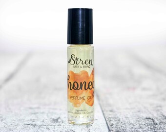 Honey Perfume Oil . Perfume . Honey . Vanilla . Honeysuckle . Orange Blossom