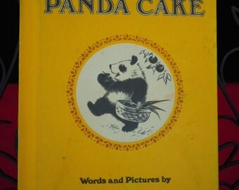 Vintage 1978 "Panda Cake" Book Childrens Story by Rosalie Seidler -