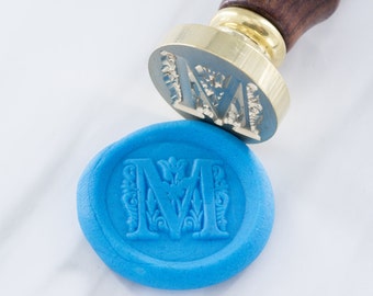 Wax Seal Stamp Set | Initial Font alphabet | European Font Set 2