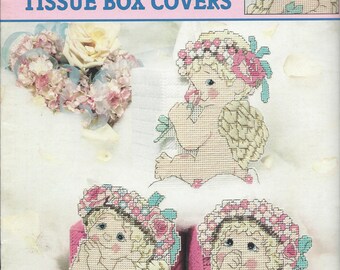 Dreamsicles Tissue Box Covers Plastic Canvas Pattern Book, Boutique Tissue Cover, Bedtime Prayer, Happy Feet, Irish Eyes, Someone Special