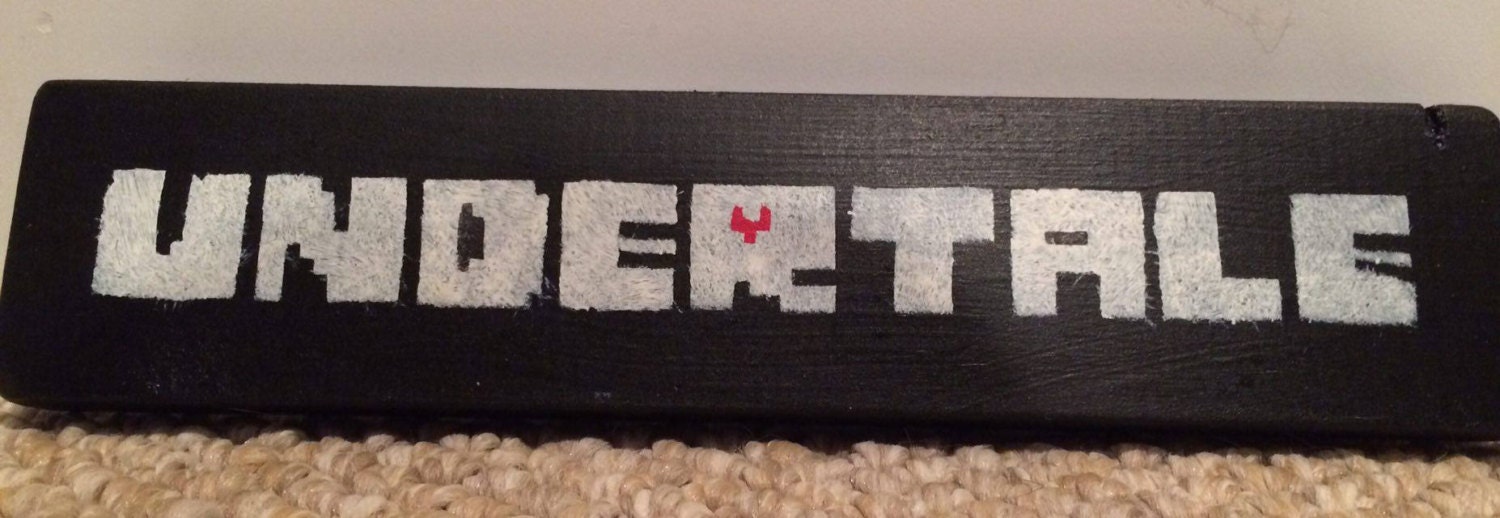 Undertale Painted Sign