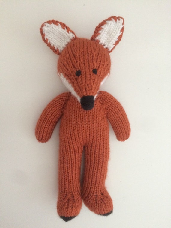 wrendale fox soft toy