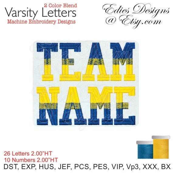 varsity letters numbers machine embroidery designs digital