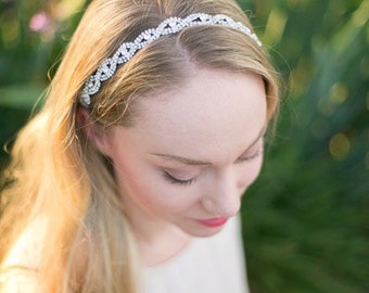 Wedding Hair Accessories - Bridal Hairband - Bridal Tiara - Bridal Headband - Wedding Hairstyles - Bohemian Bridal Band -