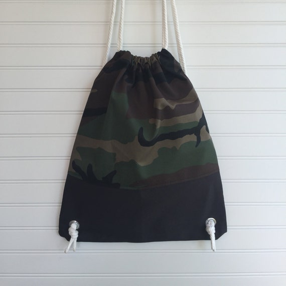 black camo bookbag