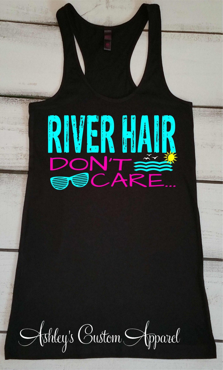 River Hair . Summer Tank Top. River Tanks. River Shirts.