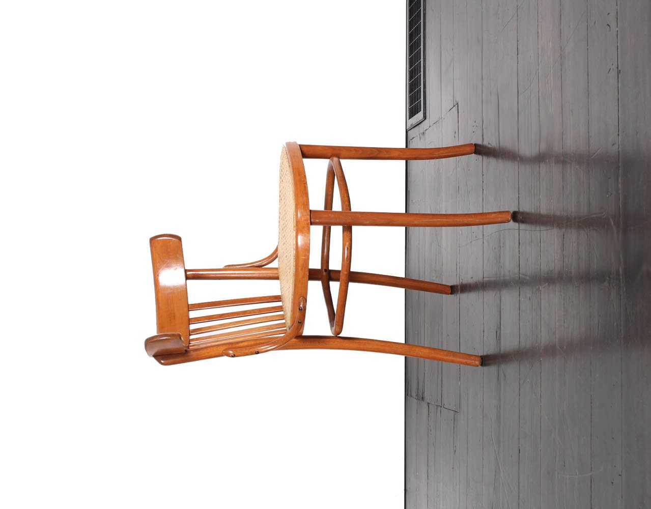 Vintage Bentwood Cane Chair Haute Juice