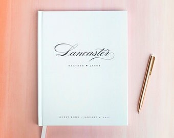 Wedding Guest Book wedding guestbook wedding photo album wedding scrapbook instant photobooth book wedding sign in book hardcover guest book