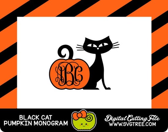 Download Items similar to Black Cat SVG, Halloween SVG, Cat ...