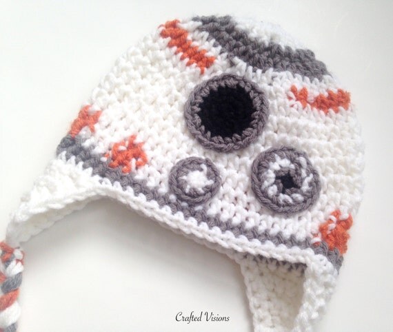 BB8 Crochet Hat Pattern