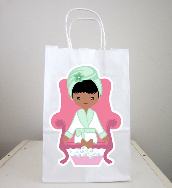 Spa Goody Bags Spa Favor Bags Spa Party Bags Spa Birthday