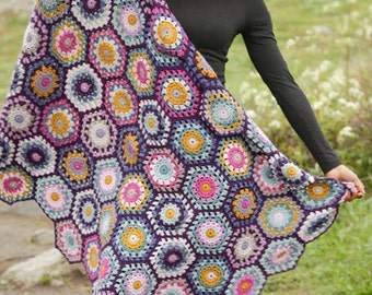 Coperta uncinetto Fatta a Mano