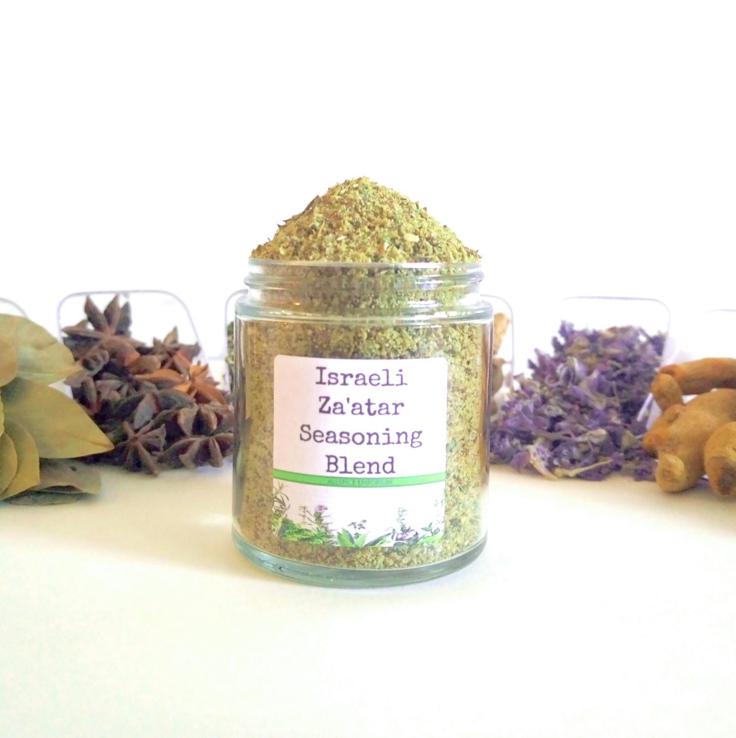 Israeli Za'atar Seasoning Blend Spice Mix by ALLSPICEEMPORIUM