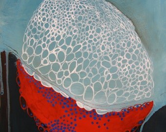 Biological Abstract Original Painting