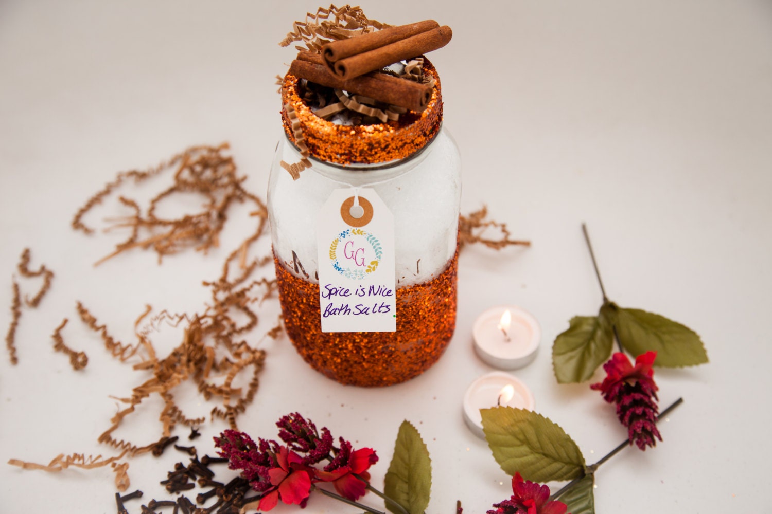 Cinnamon Organic Bath Salts Cinnamon Sticks Anxiety Relief