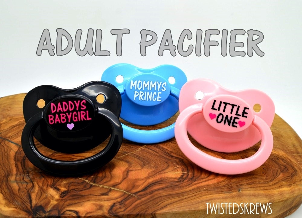 ABDL Custom ADULT Pacifier/Dummy nuk size 6 personalized