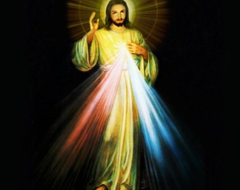 Image of the Sacred Heart of Jesus of Mercy Vintage