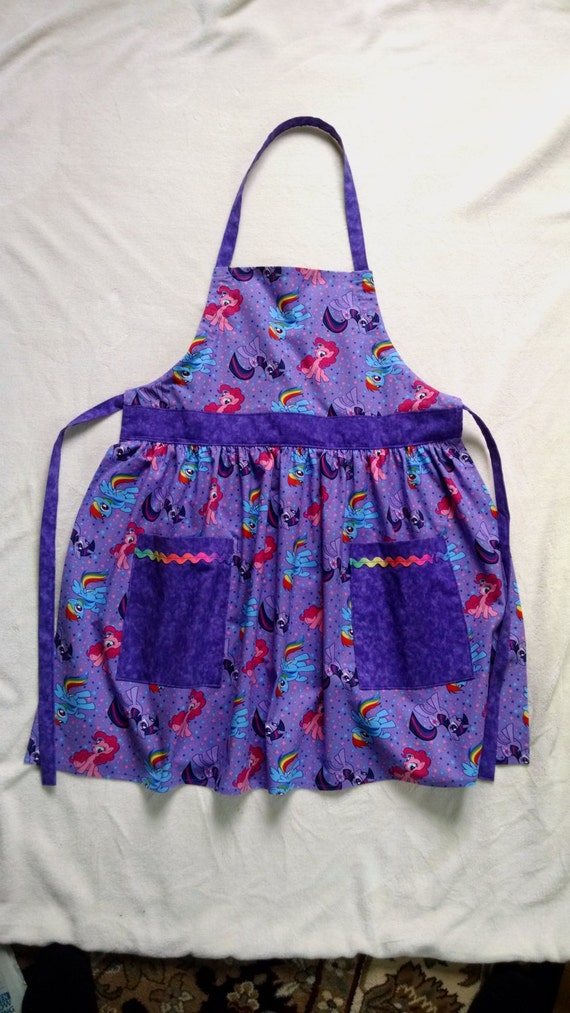 Womans Apron My Little Pony Apron with Pockets Mothers Day