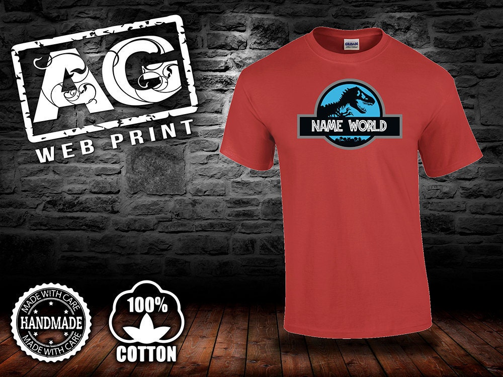 jurassic world birthday shirts