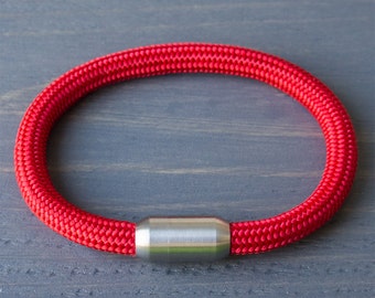 Red Bracelet | Paracord Bracelet | Unisex Bracelet