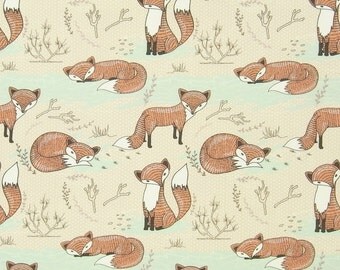 FOXES organic cotton elastane single jersey