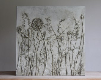 Rachel Dein Botanical Art in Plaster and Concrete by RachelDein