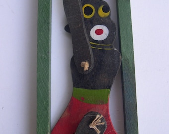 SALE --- A totally unique Jumping Spinning Vintage Toy from the 1950’s --- Reduced