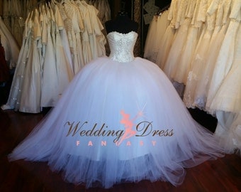 Gypsy Wedding Dress Custom Made