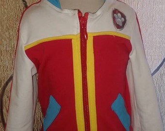 Paw Patrol , jacket handmade , boy / bambino - made in Italy -