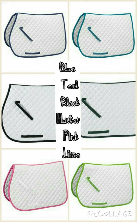 Monogram Saddle Pad w/ Swarovski Crystal Elements All Purpose