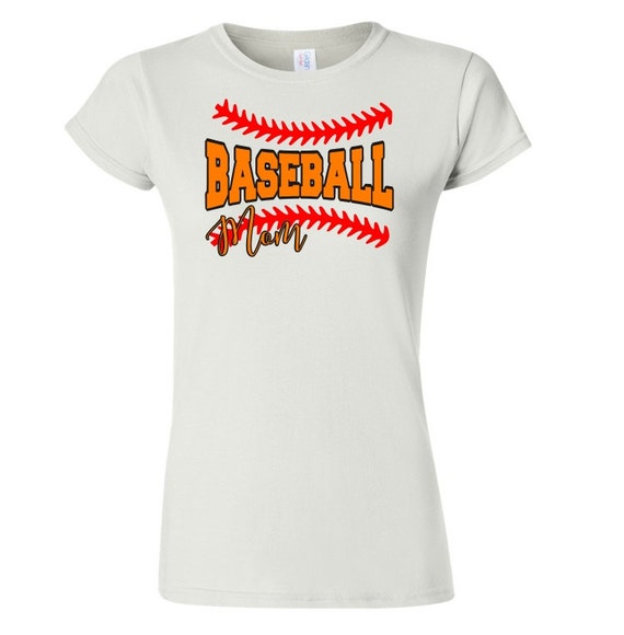 Baseball Mom Women's Cut T-Shirt Baseball Mom life