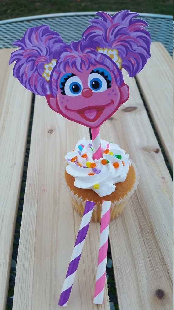 Abby Cadabby cupcake toppers abby cadabby by SilviasPartyDecor