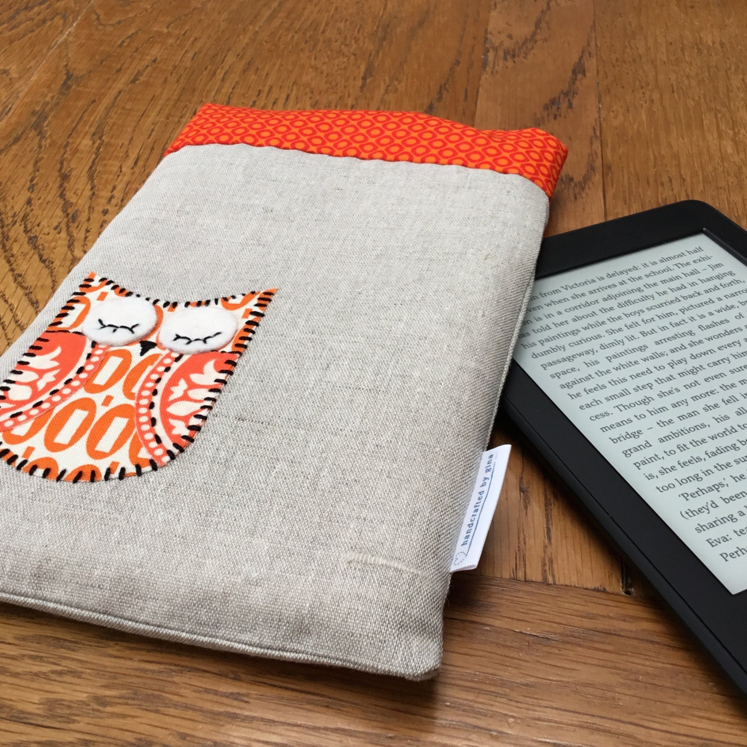 Padded Fabric Kindle Case