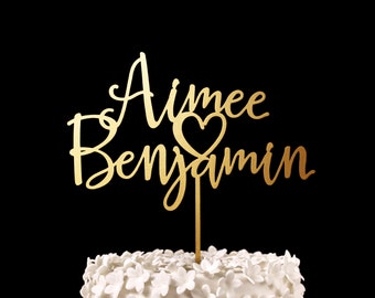 Custom Cake Topper - Keepsake Custom Wedding Cake Toppers