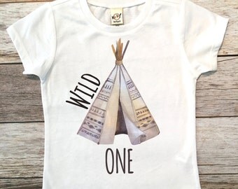 Wild One Birthday Shirt, Boy Birthday, Birthday Boy, First Birthday Shirt, 1st Birthday Boy Shirt, First birthday outfit, Smash cake shirt